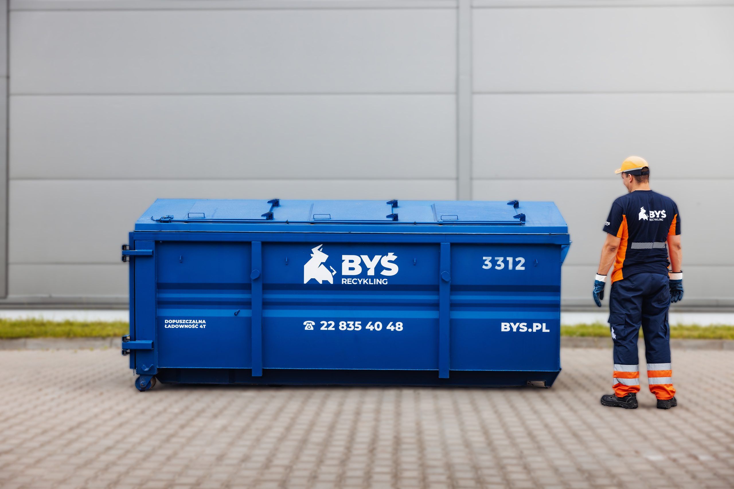 Kontener KP-7k (z klapami)