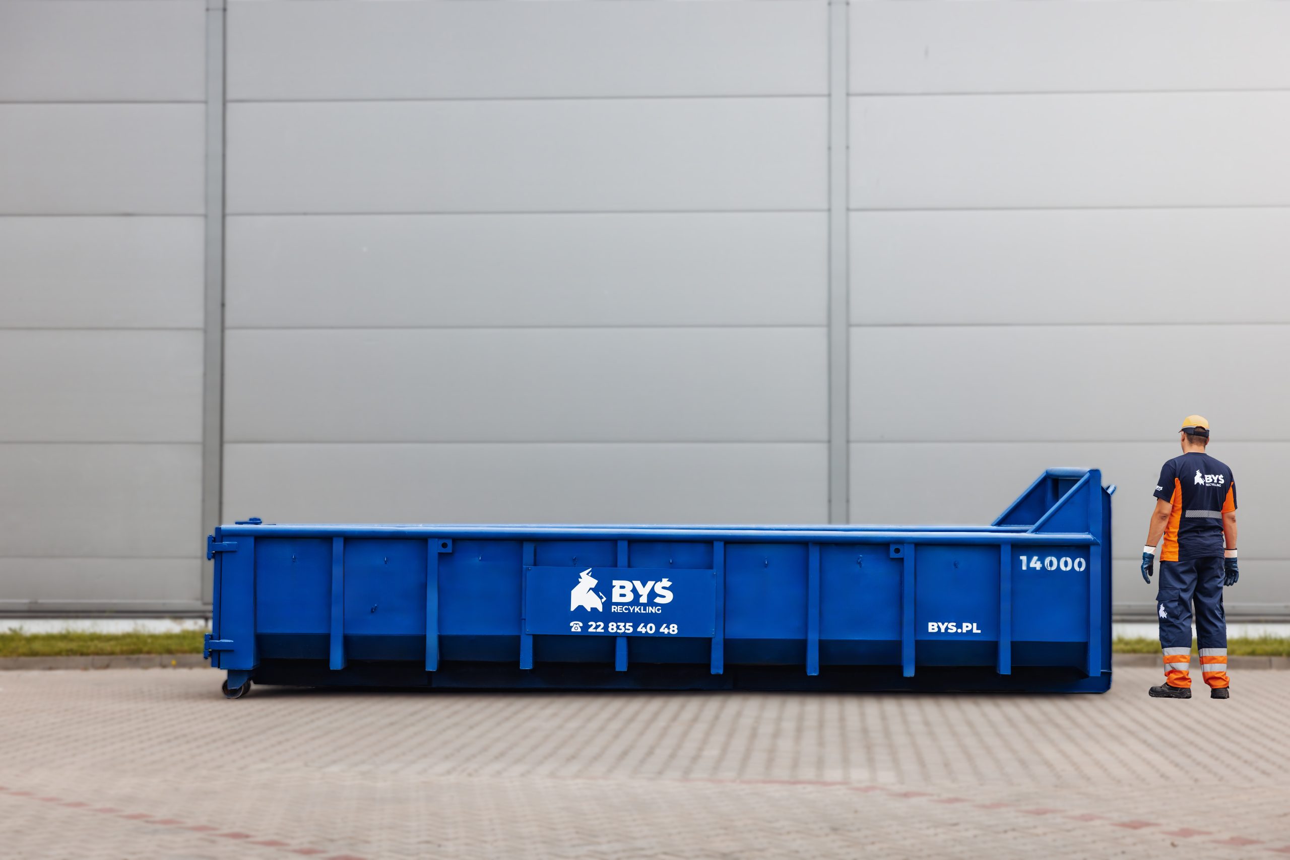 Kontener KP-14 Płaski