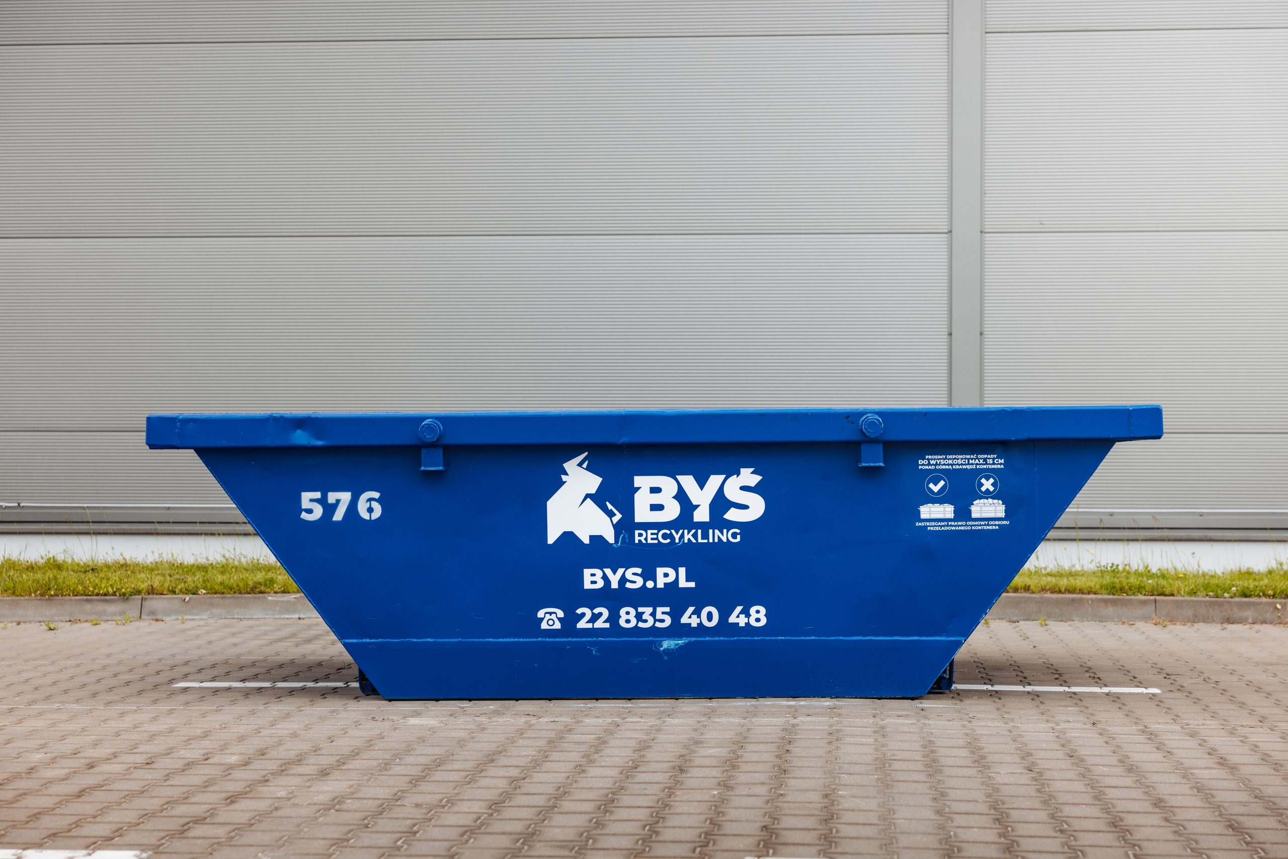 Kontener NA GRUZ I ODPADY typu KP-5,5