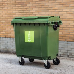 Pojemnik  770 L - szkło